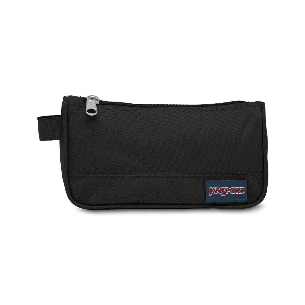 étuis à Crayons JanSport Medium Accessory Pouch Noir | FUX-30151078